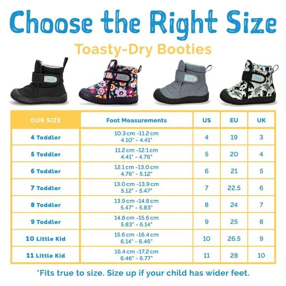 Jan & Jul Kids Baby Toddler Insulated Ankle Boots Toasty-Dry Booties US 6 - Picture 4 of 12